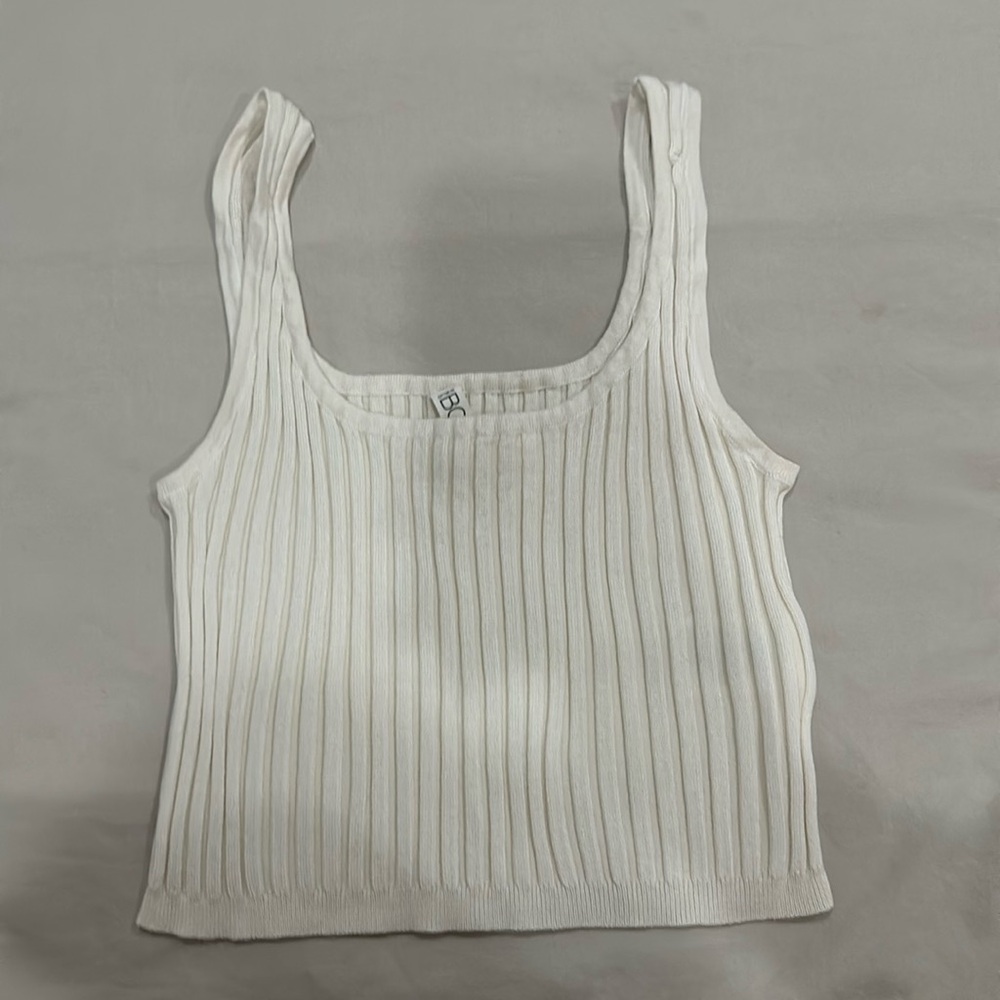 Ribbed tank top